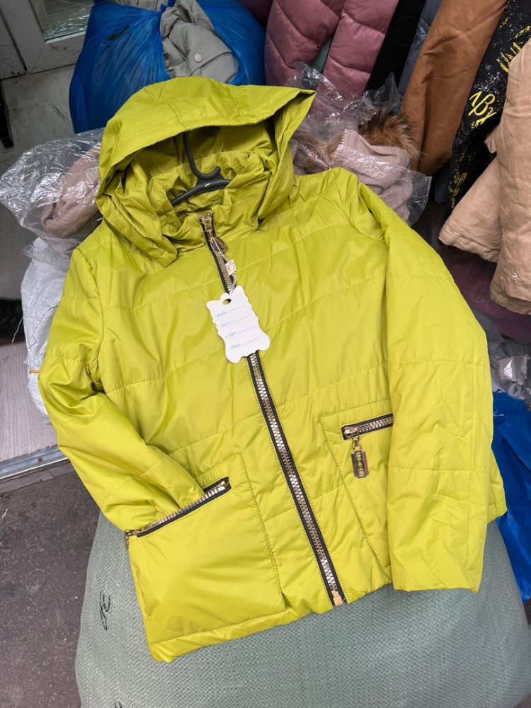 Куртка женская желтая купить в Интернет-магазине Садовод База - цена 450 руб Садовод интернет-каталог