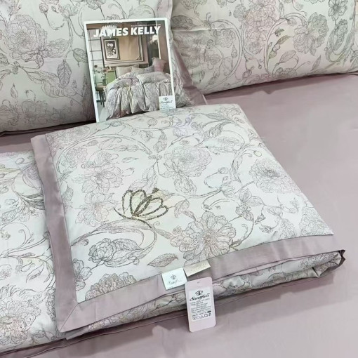 Семейный Комплект постельного белья с готовым одеялом  от бренда САДОВОД официальный интернет-каталог