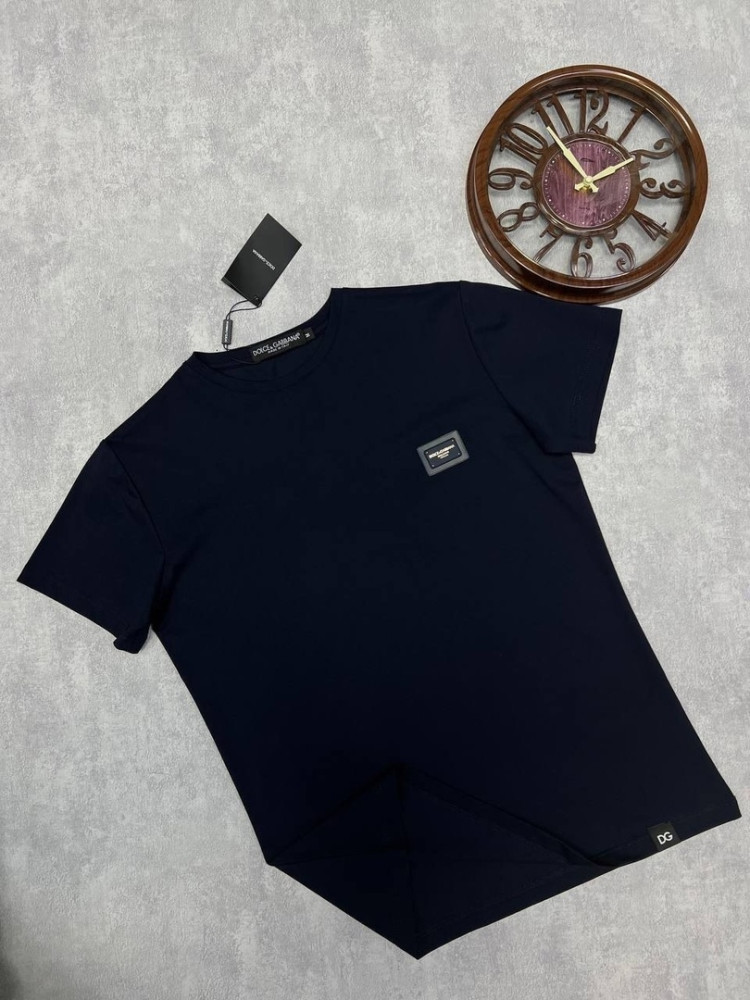 Мужская футболка синяя купить в Интернет-магазине Садовод База - цена 1500 руб Садовод интернет-каталог