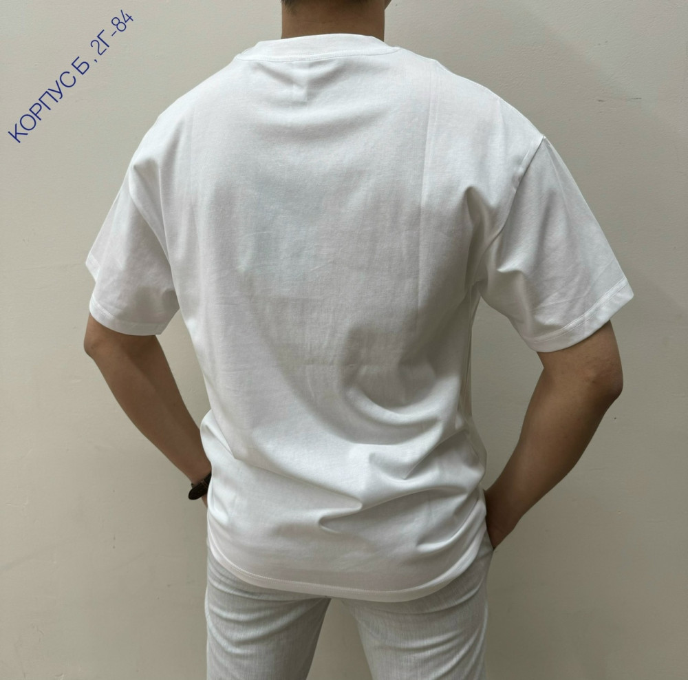 Мужская футболка белая купить в Интернет-магазине Садовод База - цена 650 руб Садовод интернет-каталог