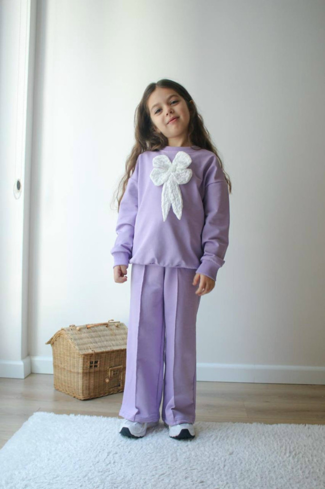 Детский костюм сиреневый купить в Интернет-магазине Садовод База - цена 1199 руб Садовод интернет-каталог