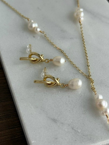 🤍 Серьги с натуральным  жемчугом САДОВОД официальный интернет-каталог