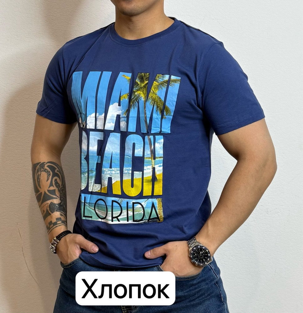 Футболка для мужчин, хлопок купить в Интернет-магазине Садовод База - цена 200 руб Садовод интернет-каталог