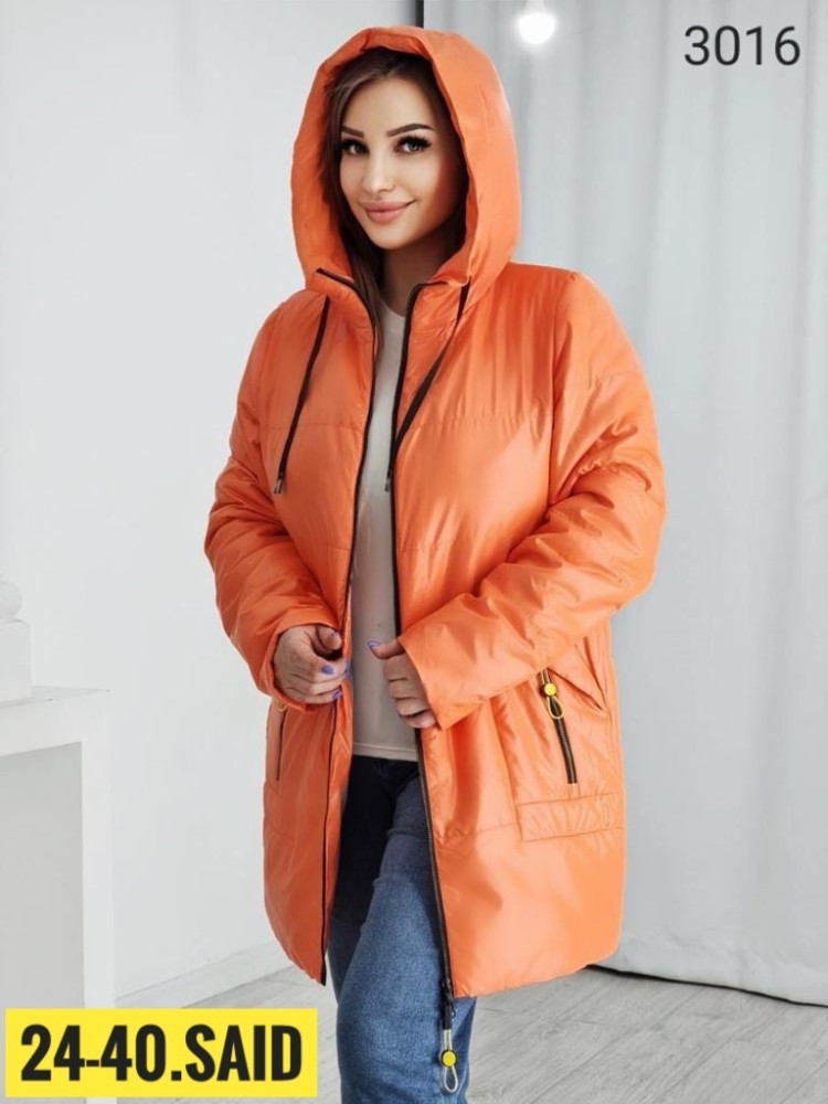 Куртка женская оранжевая купить в Интернет-магазине Садовод База - цена 1200 руб Садовод интернет-каталог
