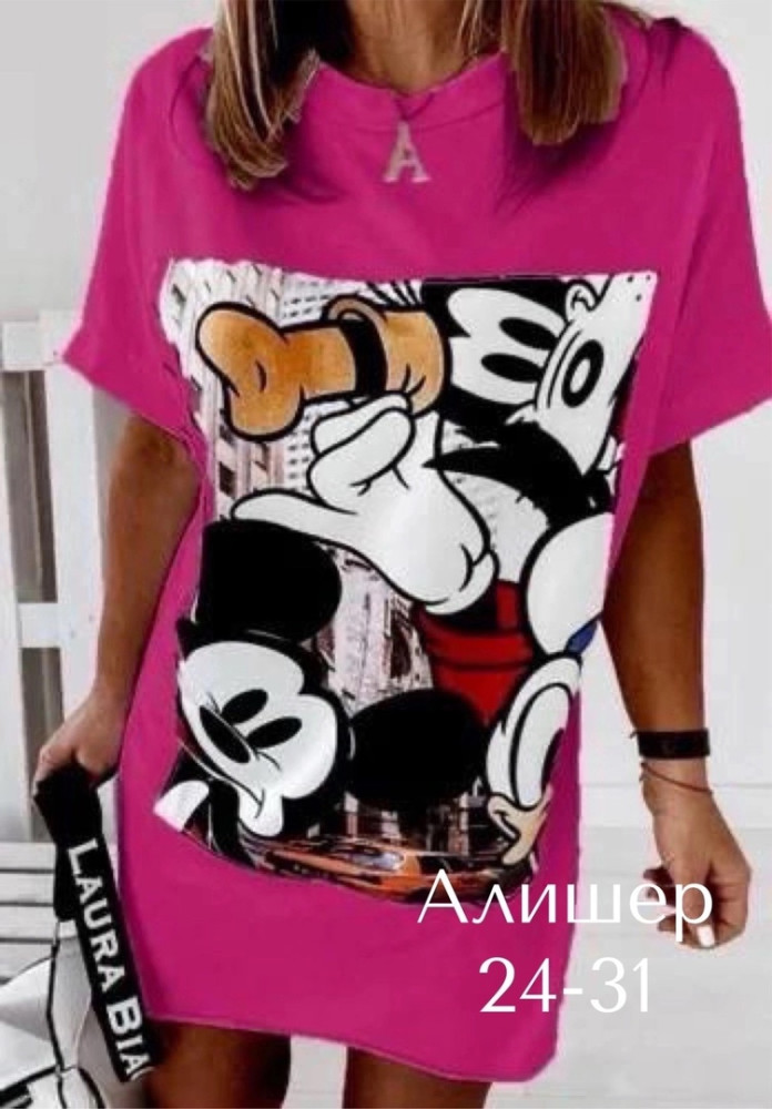 Женская футболка розовая купить в Интернет-магазине Садовод База - цена 399 руб Садовод интернет-каталог