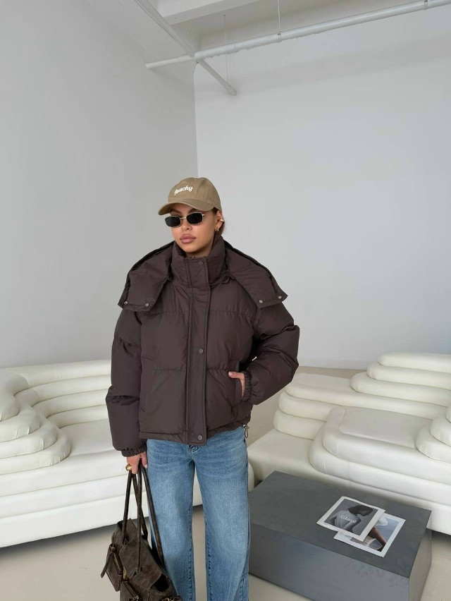 Куртка женская коричневая купить в Интернет-магазине Садовод База - цена 2700 руб Садовод интернет-каталог