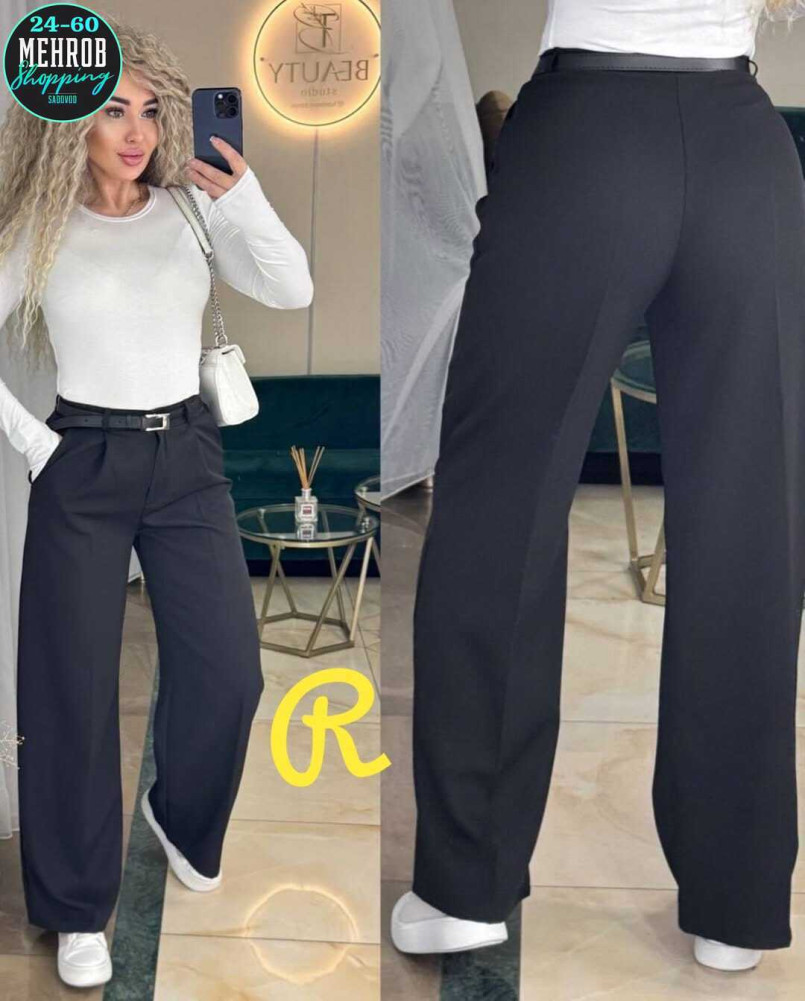 штаны черные купить в Интернет-магазине Садовод База - цена 700 руб Садовод интернет-каталог