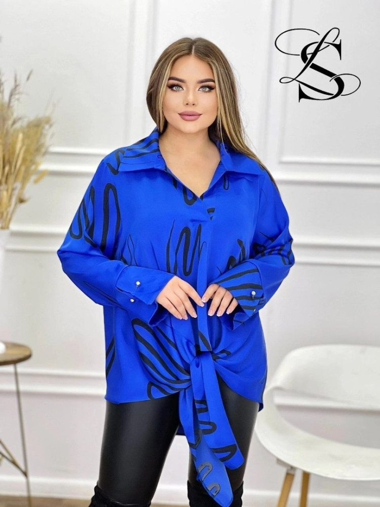 Блузка синяя купить в Интернет-магазине Садовод База - цена 1300 руб Садовод интернет-каталог