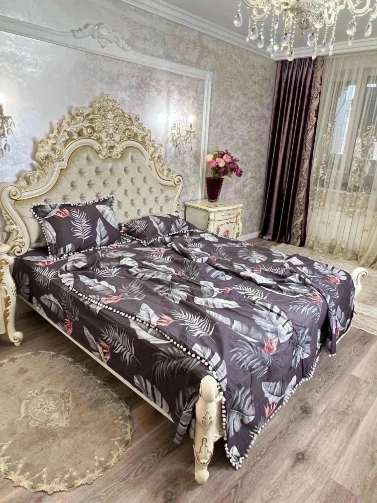 Комплект постельного белья с готовым одеялом ❤️ купить в Интернет-магазине Садовод База - цена 4500 руб Садовод интернет-каталог