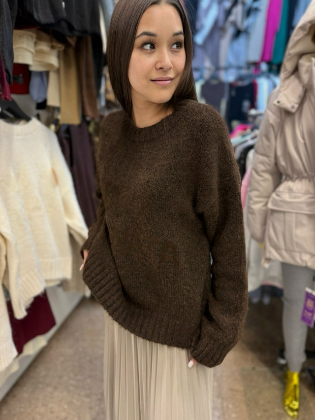 Женская кофта коричневая купить в Интернет-магазине Садовод База - цена 1200 руб Садовод интернет-каталог