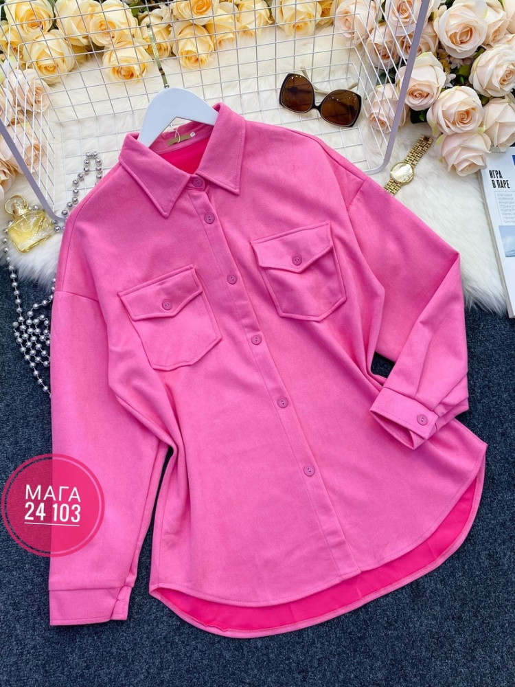 Женская рубашка розовая купить в Интернет-магазине Садовод База - цена 550 руб Садовод интернет-каталог