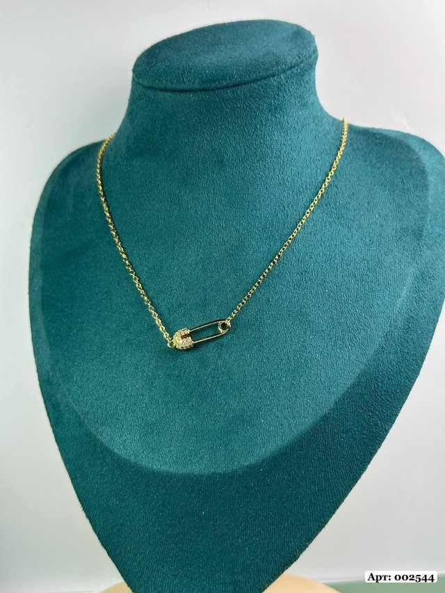 🤍Колье «Булавка» купить в Интернет-магазине Садовод База - цена 250 руб Садовод интернет-каталог