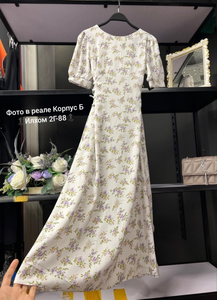 Платье белое купить в Интернет-магазине Садовод База - цена 950 руб Садовод интернет-каталог