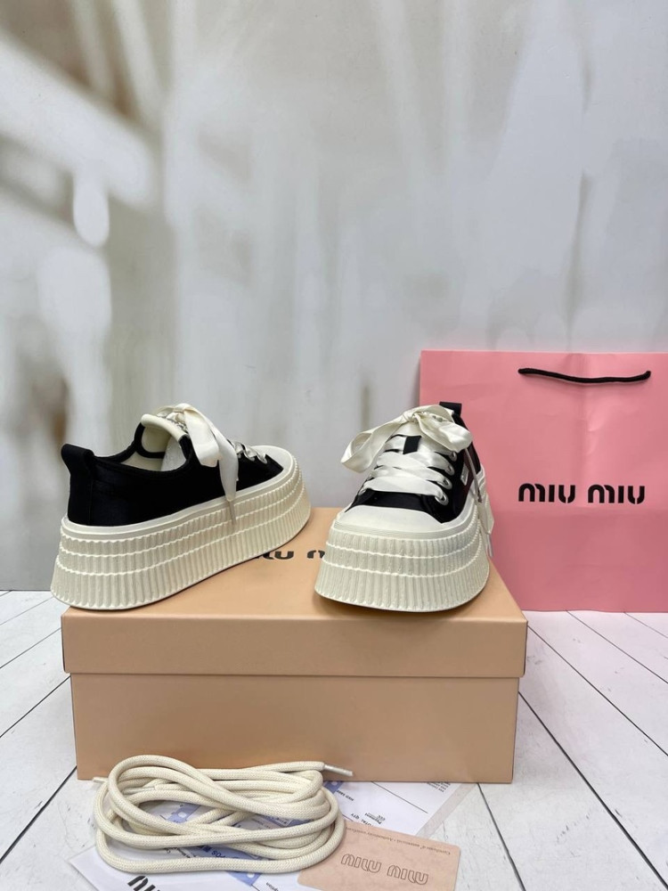 😍КЕДЫ  MIU MIU😍 купить в Интернет-магазине Садовод База - цена 4000 руб Садовод интернет-каталог