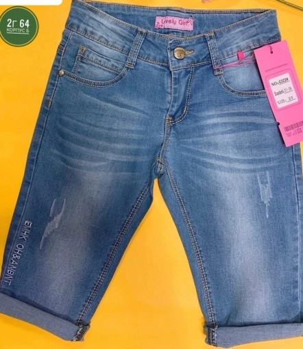 Шорты для девочек джинсы САДОВОД официальный интернет-каталог