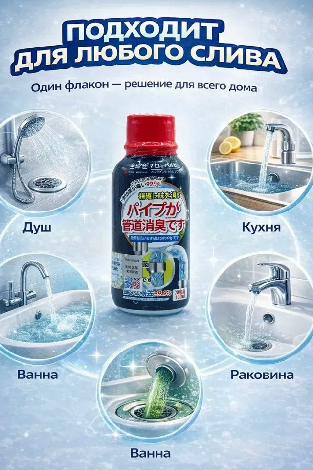 Средство для прочистки труб купить в Интернет-магазине Садовод База - цена 120 руб Садовод интернет-каталог