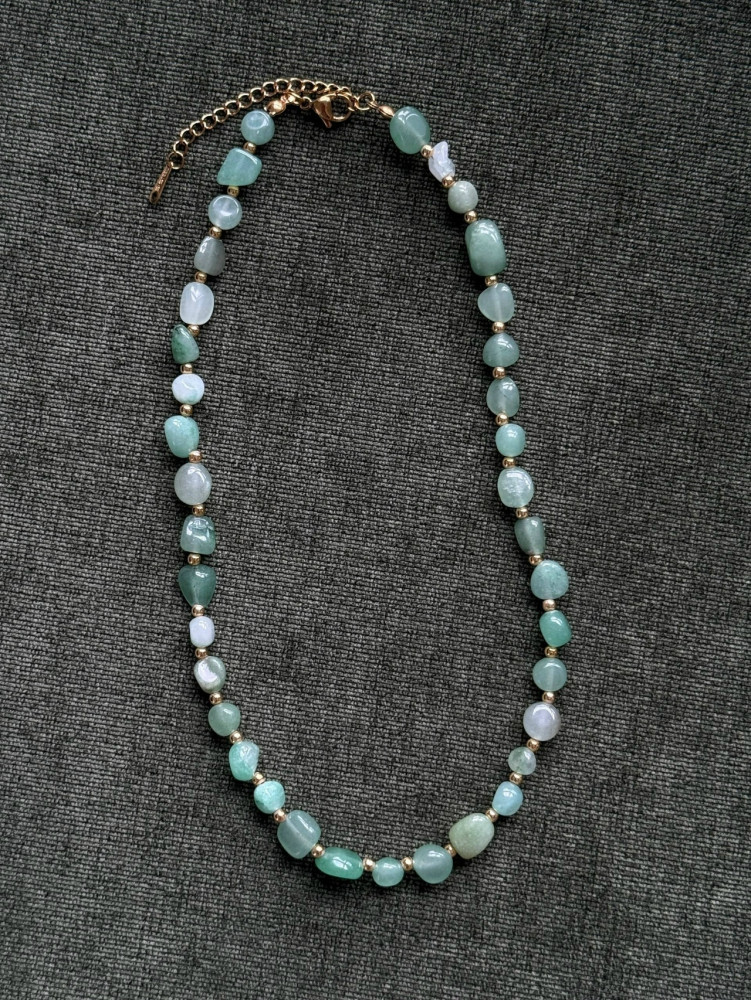 💗Колье из натуральных камней «Белль» купить в Интернет-магазине Садовод База - цена 450 руб Садовод интернет-каталог