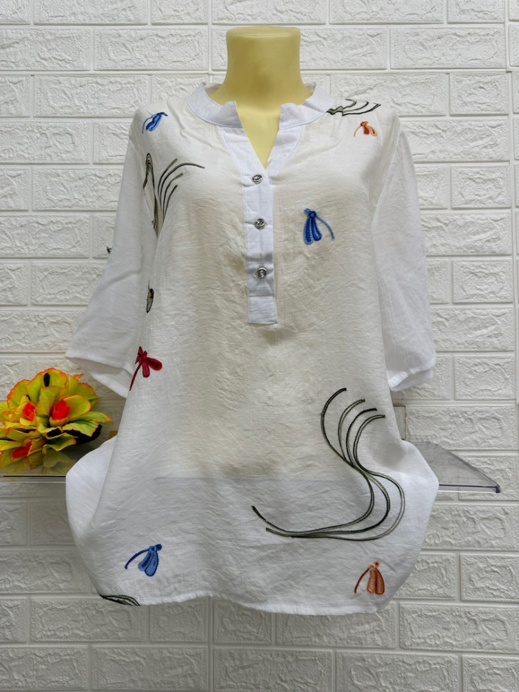 Блузка белая купить в Интернет-магазине Садовод База - цена 750 руб Садовод интернет-каталог