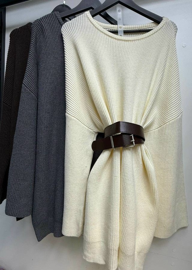 Свитер женский молочный купить в Интернет-магазине Садовод База - цена 1500 руб Садовод интернет-каталог