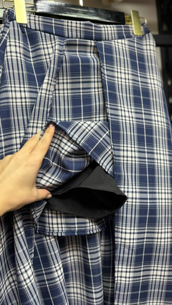 🛍Юбка клетка🛍 купить в Интернет-магазине Садовод База - цена 800 руб Садовод интернет-каталог