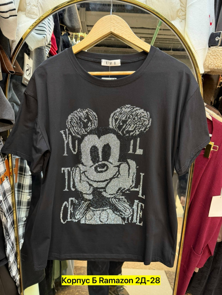 Женская футболка серая