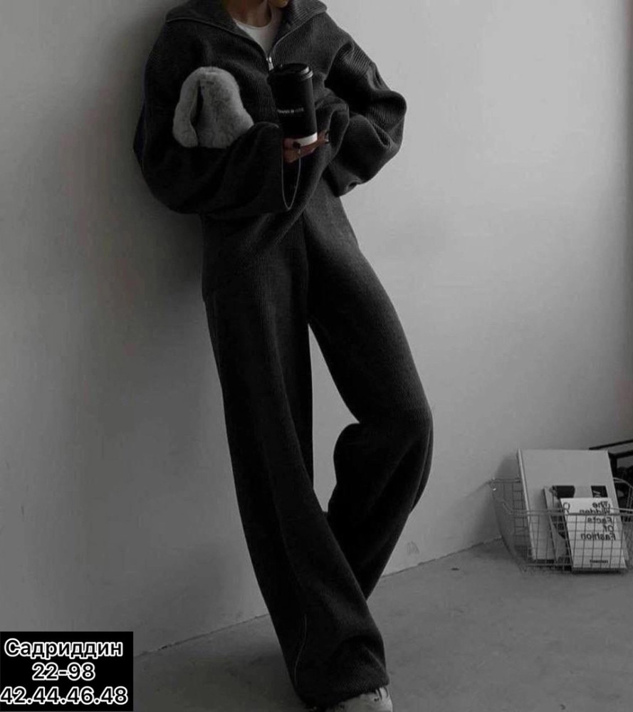 Женский костюм черный купить в Интернет-магазине Садовод База - цена 1200 руб Садовод интернет-каталог