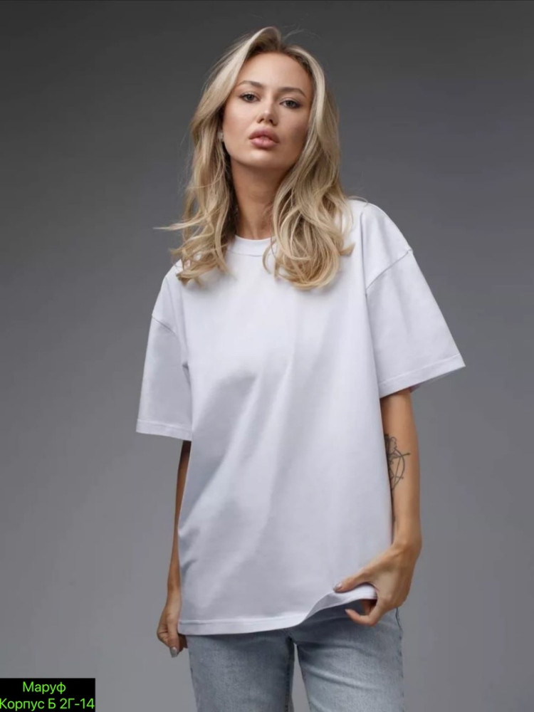 Женская футболка белая купить в Интернет-магазине Садовод База - цена 400 руб Садовод интернет-каталог