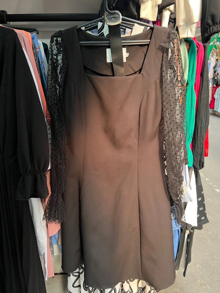 Платье черное купить в Интернет-магазине Садовод База - цена 250 руб Садовод интернет-каталог