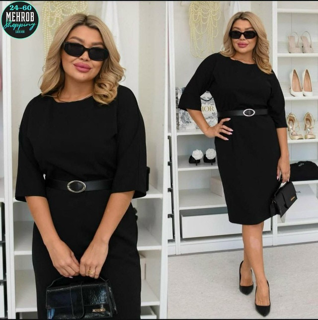 Платье черное