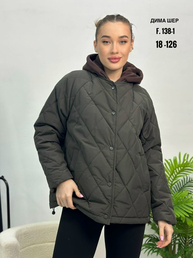 Куртка женская зеленая