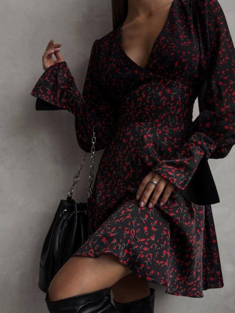 Платье красное купить в Интернет-магазине Садовод База - цена 1300 руб Садовод интернет-каталог