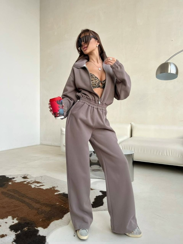 Женский комбинезон коричневый купить в Интернет-магазине Садовод База - цена 2300 руб Садовод интернет-каталог