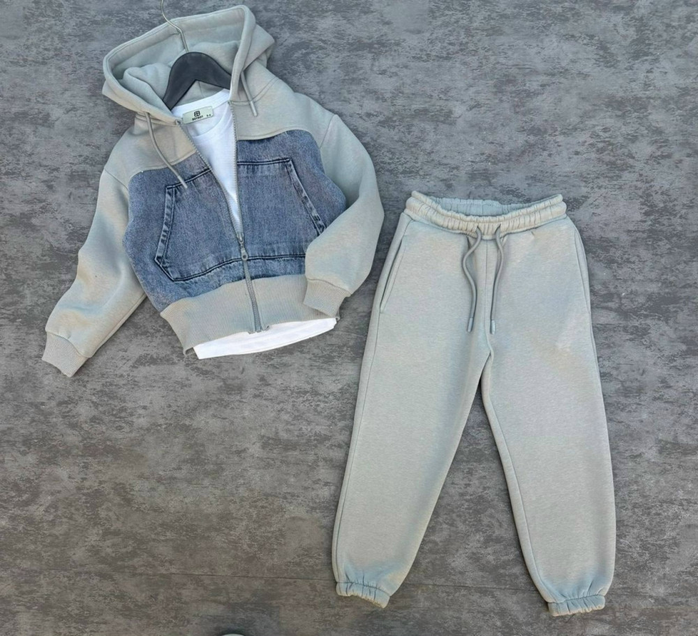 Детский костюм серый купить в Интернет-магазине Садовод База - цена 2299 руб Садовод интернет-каталог