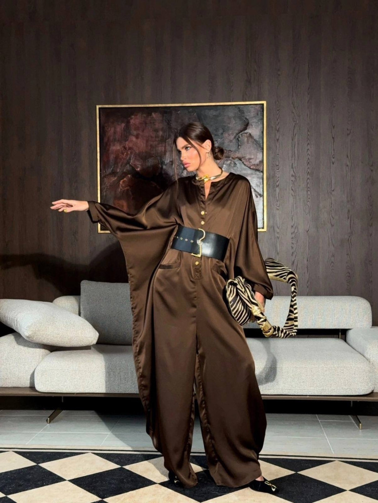 Женский комбинезон коричневый купить в Интернет-магазине Садовод База - цена 5000 руб Садовод интернет-каталог