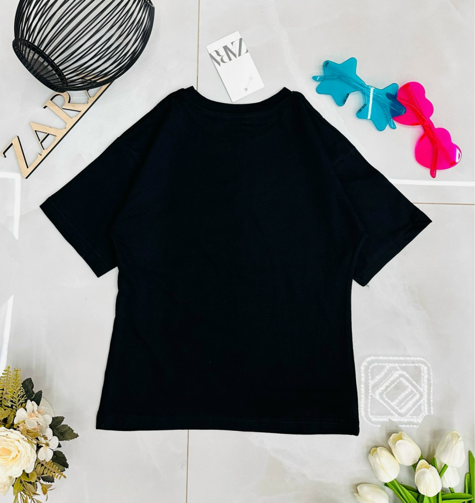 Детская футболка черная купить в Интернет-магазине Садовод База - цена 650 руб Садовод интернет-каталог