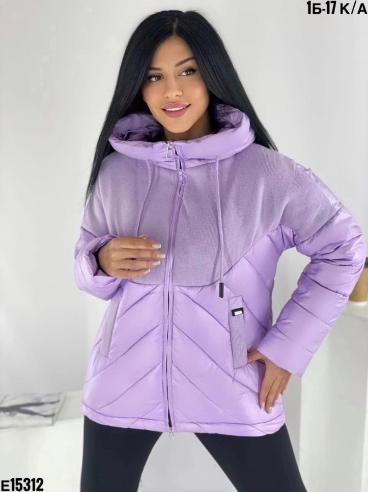 Куртка женская фиолетовая купить в Интернет-магазине Садовод База - цена 650 руб Садовод интернет-каталог