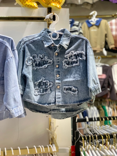Рубашка джинсовая на мальчика САДОВОД официальный интернет-каталог