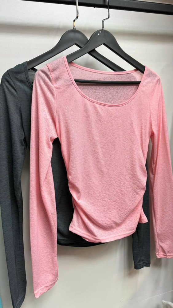 Лонгслив розовый купить в Интернет-магазине Садовод База - цена 800 руб Садовод интернет-каталог