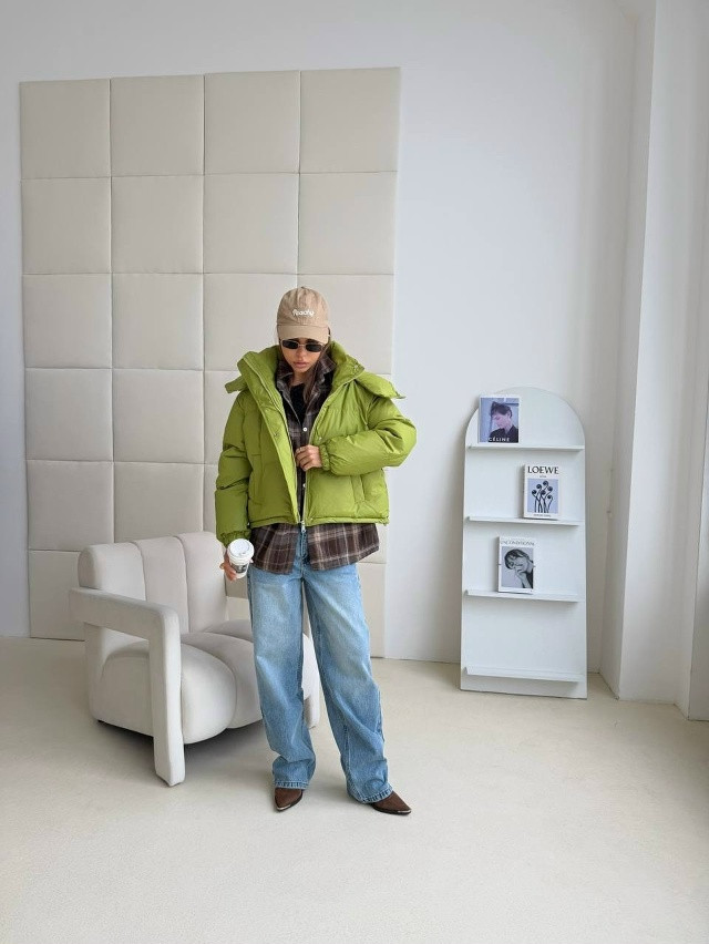 Куртка женская зеленая купить в Интернет-магазине Садовод База - цена 2700 руб Садовод интернет-каталог