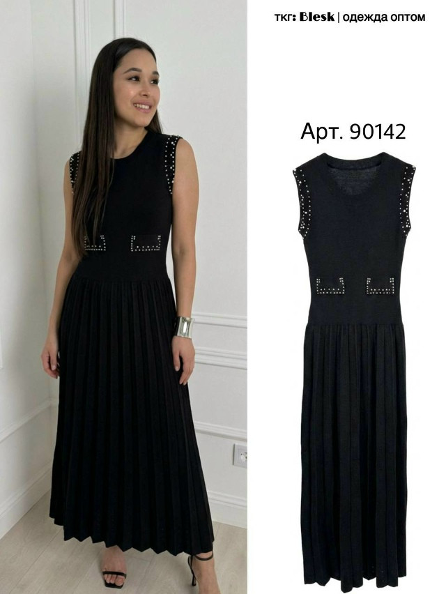 Платье черное купить в Интернет-магазине Садовод База - цена 1800 руб Садовод интернет-каталог