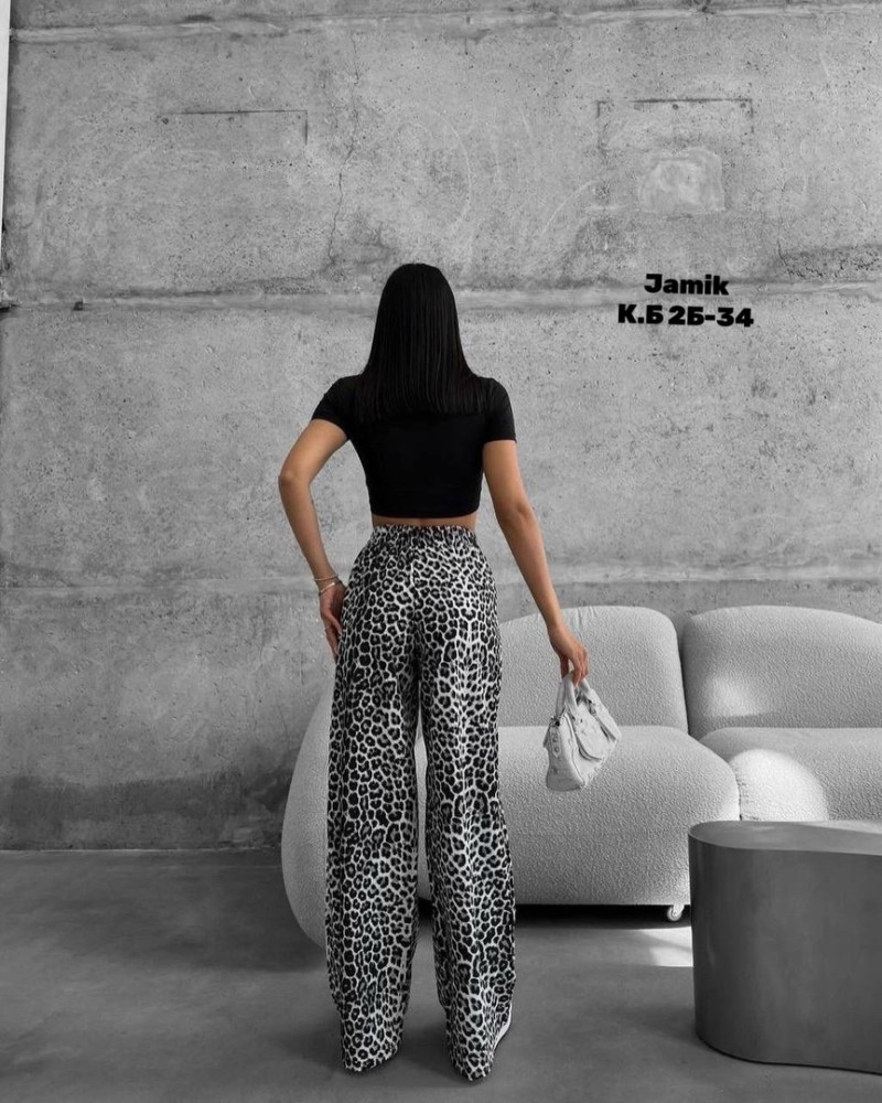 Штаны леопардовый для идеального образа же в наличии купить в Интернет-магазине Садовод База - цена 650 руб Садовод интернет-каталог