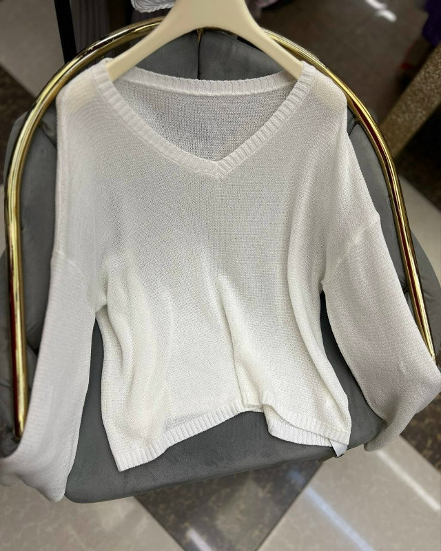 Джемпер белый