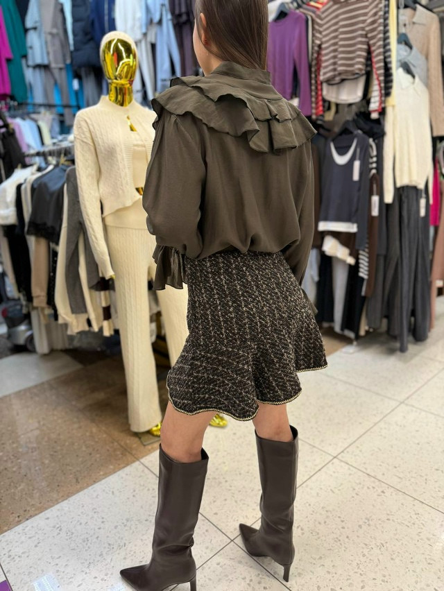 Юбка коричневая купить в Интернет-магазине Садовод База - цена 1450 руб Садовод интернет-каталог