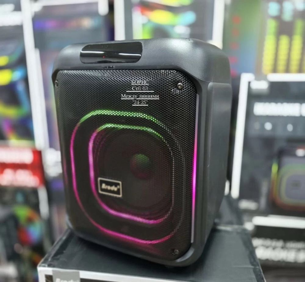 Музыкальная беспроводная колонка Brodu BTS-2107 купить в Интернет-магазине Садовод База - цена 4500 руб Садовод интернет-каталог