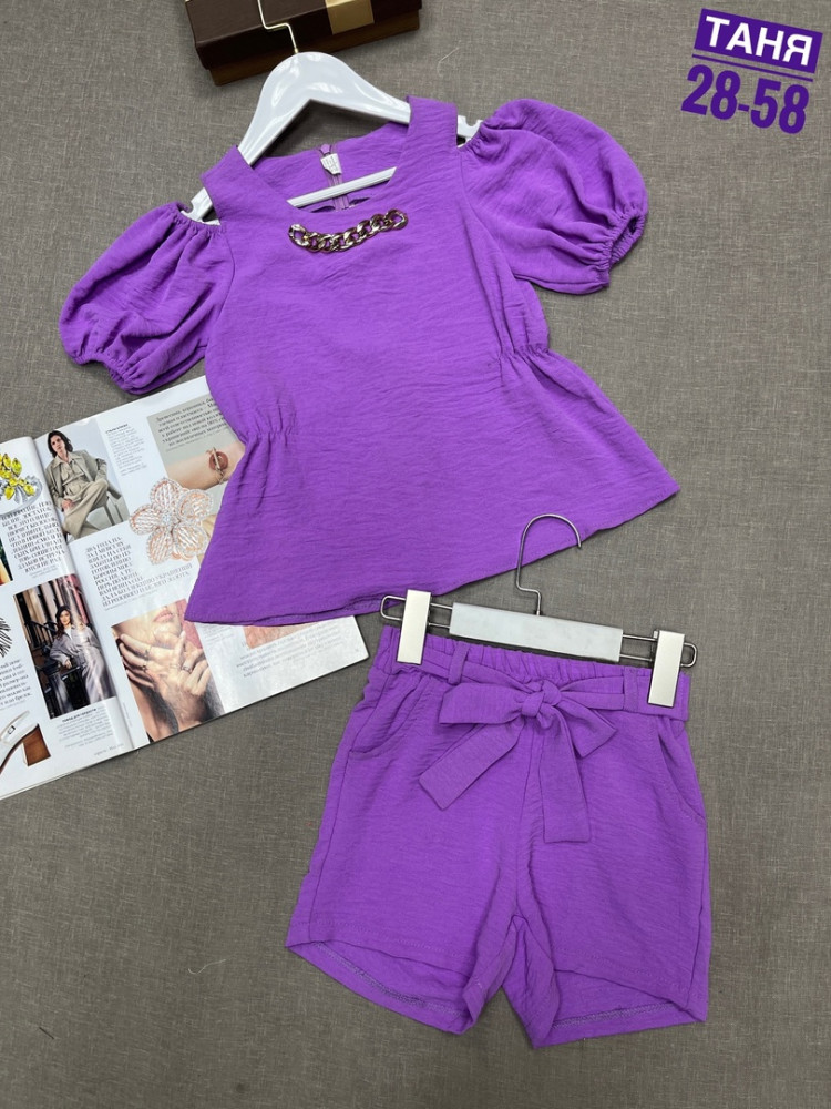 Детский костюм фиолетовый купить в Интернет-магазине Садовод База - цена 450 руб Садовод интернет-каталог
