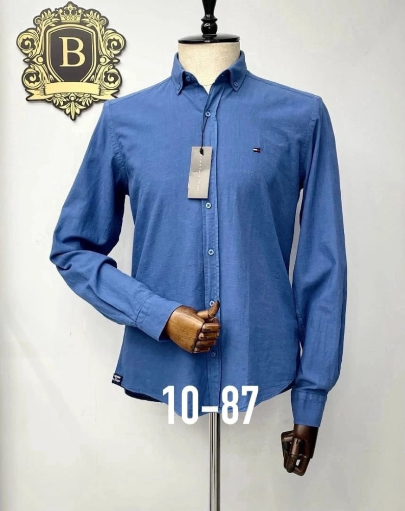 Мужская рубашка синяя купить в Интернет-магазине Садовод База - цена 2200 руб Садовод интернет-каталог