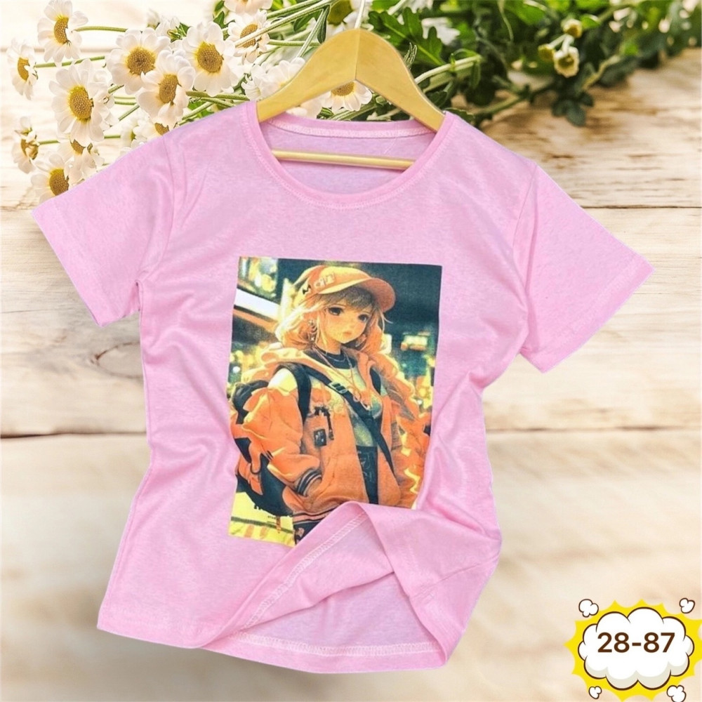 Детская футболка фуксия купить в Интернет-магазине Садовод База - цена 250 руб Садовод интернет-каталог