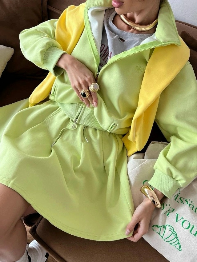 Женский костюм салатовый купить в Интернет-магазине Садовод База - цена 1800 руб Садовод интернет-каталог