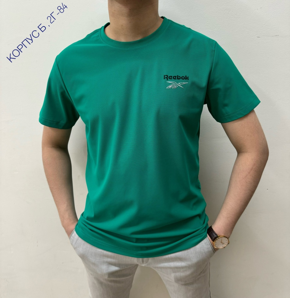 Мужская футболка зеленая купить в Интернет-магазине Садовод База - цена 750 руб Садовод интернет-каталог