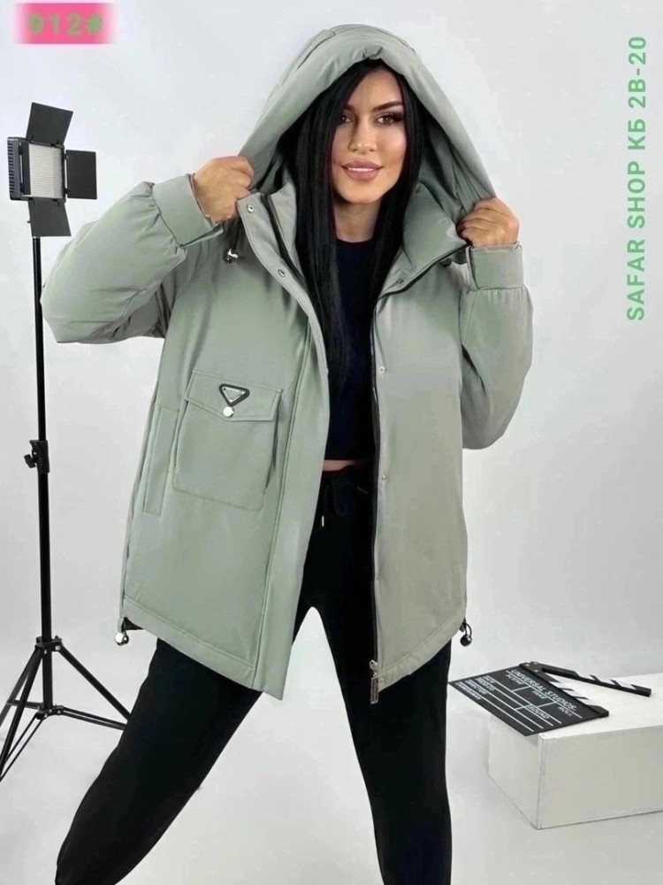 Куртка женская зеленая купить в Интернет-магазине Садовод База - цена 2700 руб Садовод интернет-каталог